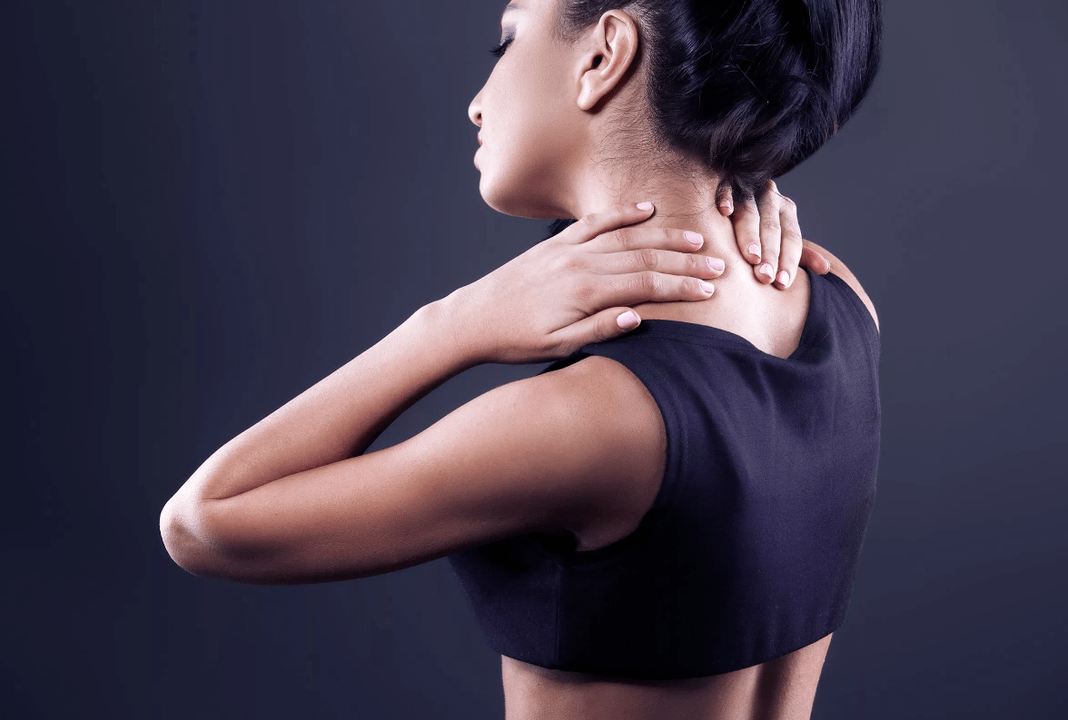 Síntomas da osteocondrose cervical